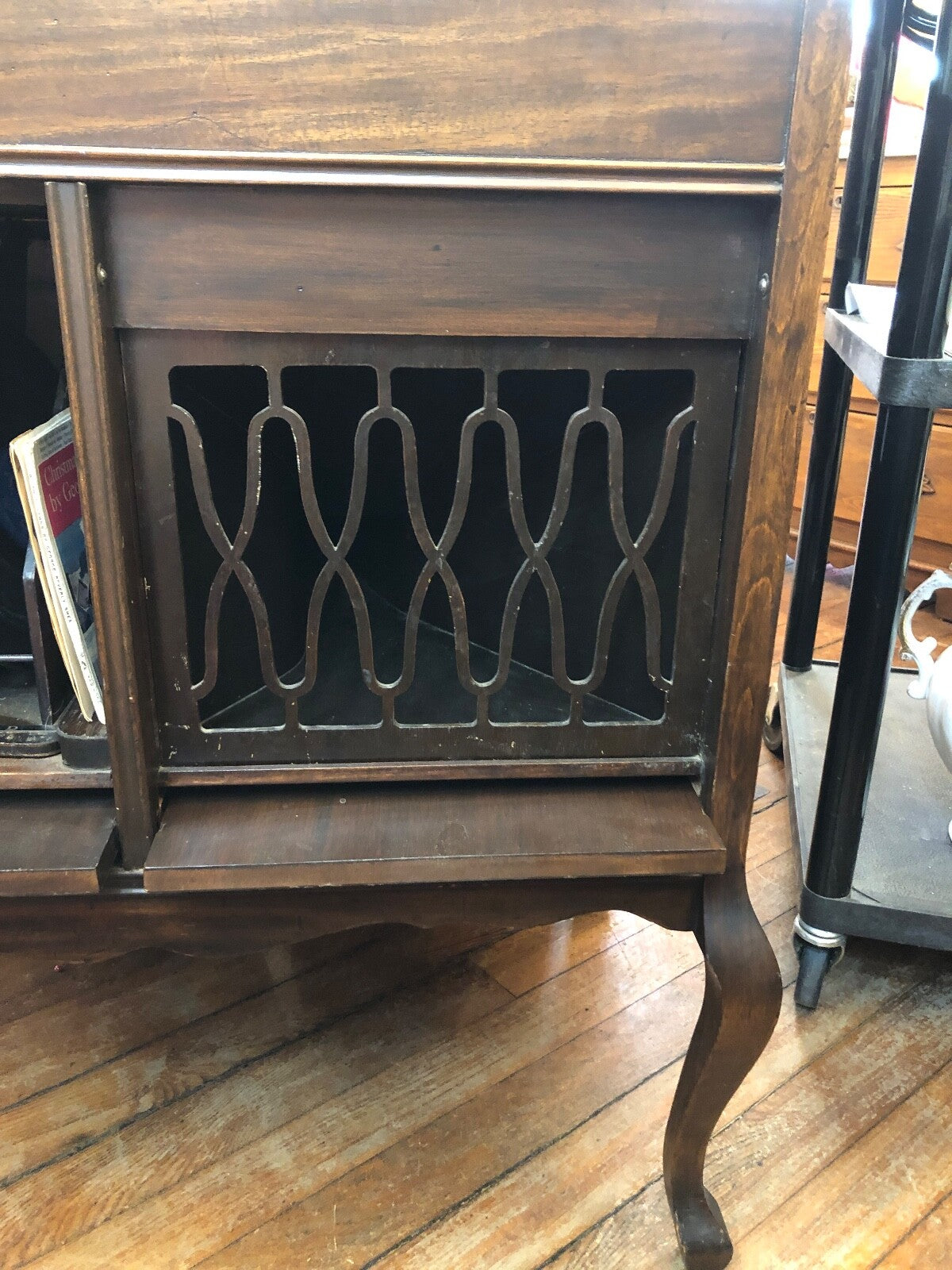 Working Antique Sonora Victrola Record Player Queen Anne 1920's with Video!