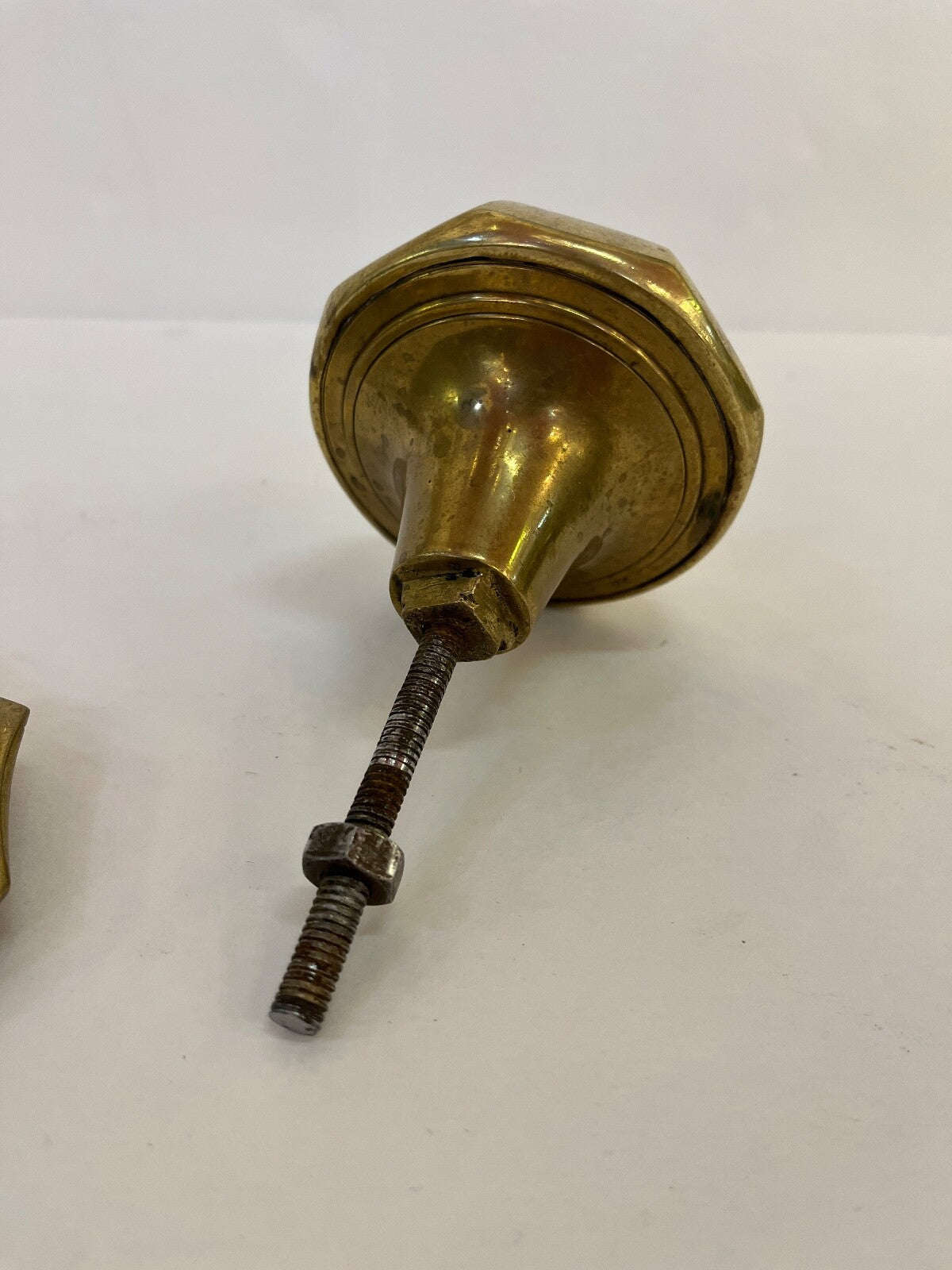 Large/Giant Vintage 1 lb 8 oz Brass Door Knob