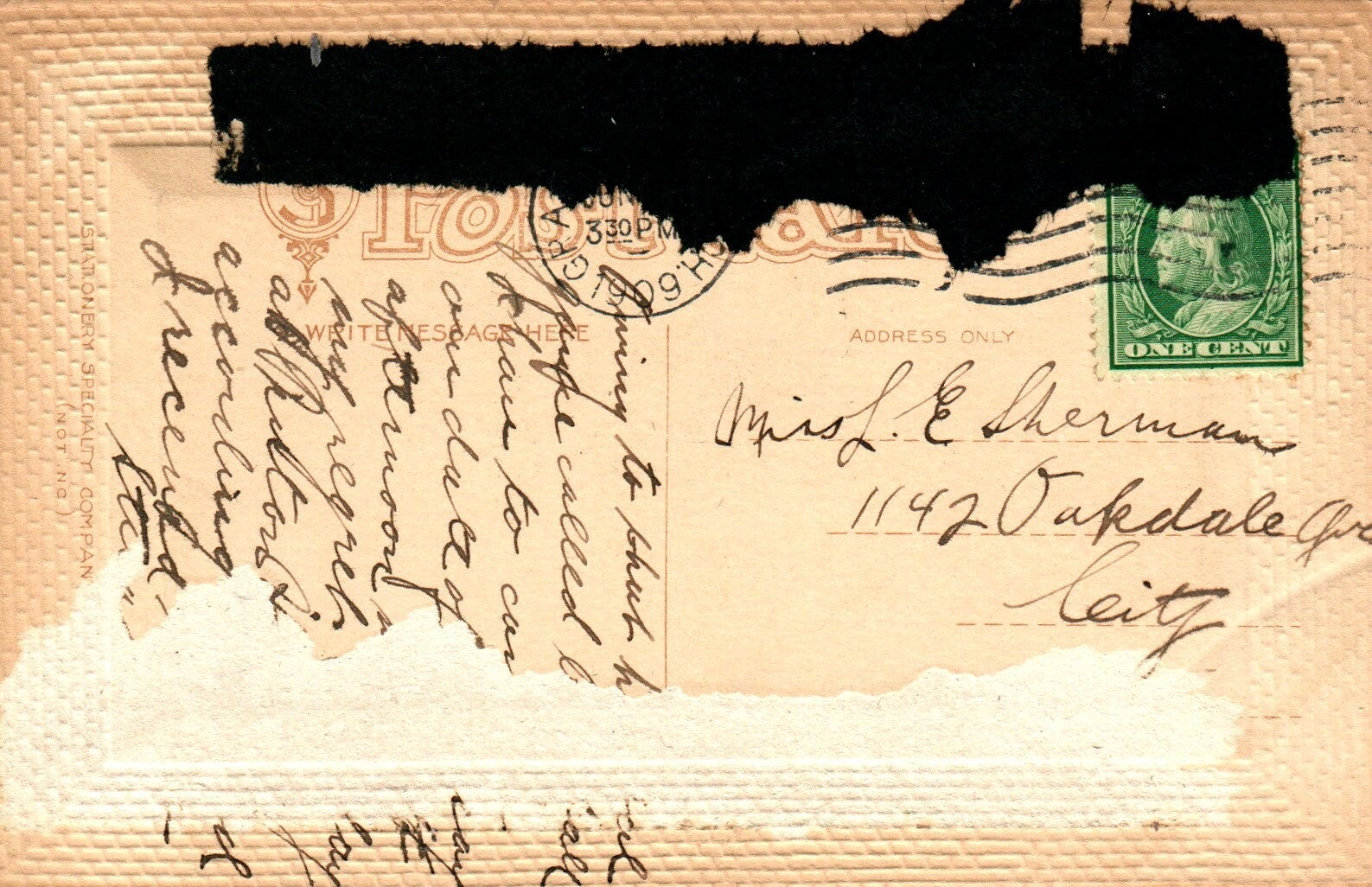 John Ball Park Looking North in Grand Rapids MI MICH MICHIGAN Postcard