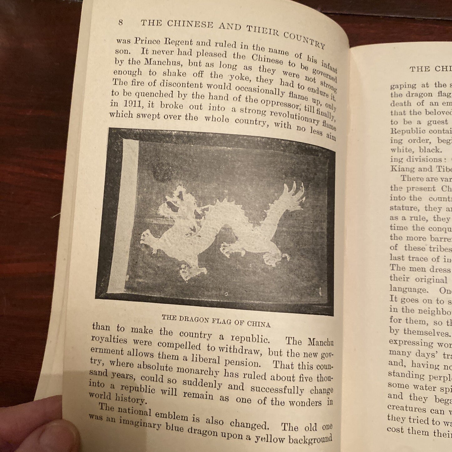 1913 Vintage The Chinese and their Country E M Paulson Instructor Series Book 