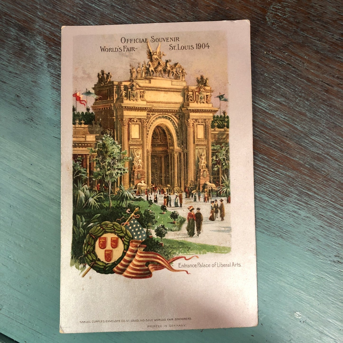 HTL  St Louis World's Fair MO Missouri Hold to the Light Palace Liberal Arts