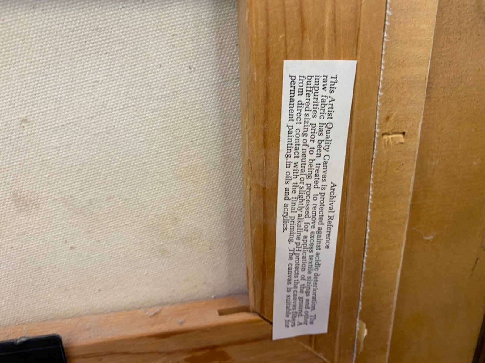 Vintage Quality Wood Ornate Gold Frame with Art Cottage  Rectangle 17.5 x 15.5