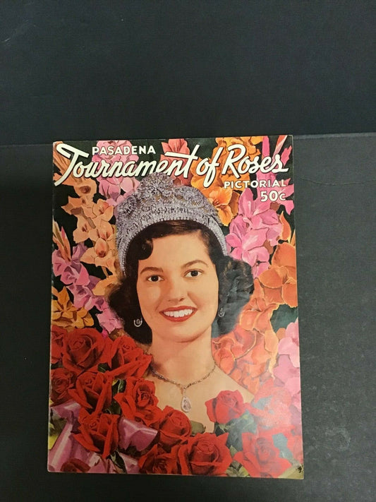 January 1954 Vol 18 Pasadena Tournament Of Roses Pictorial Rose Bowl Magazine 