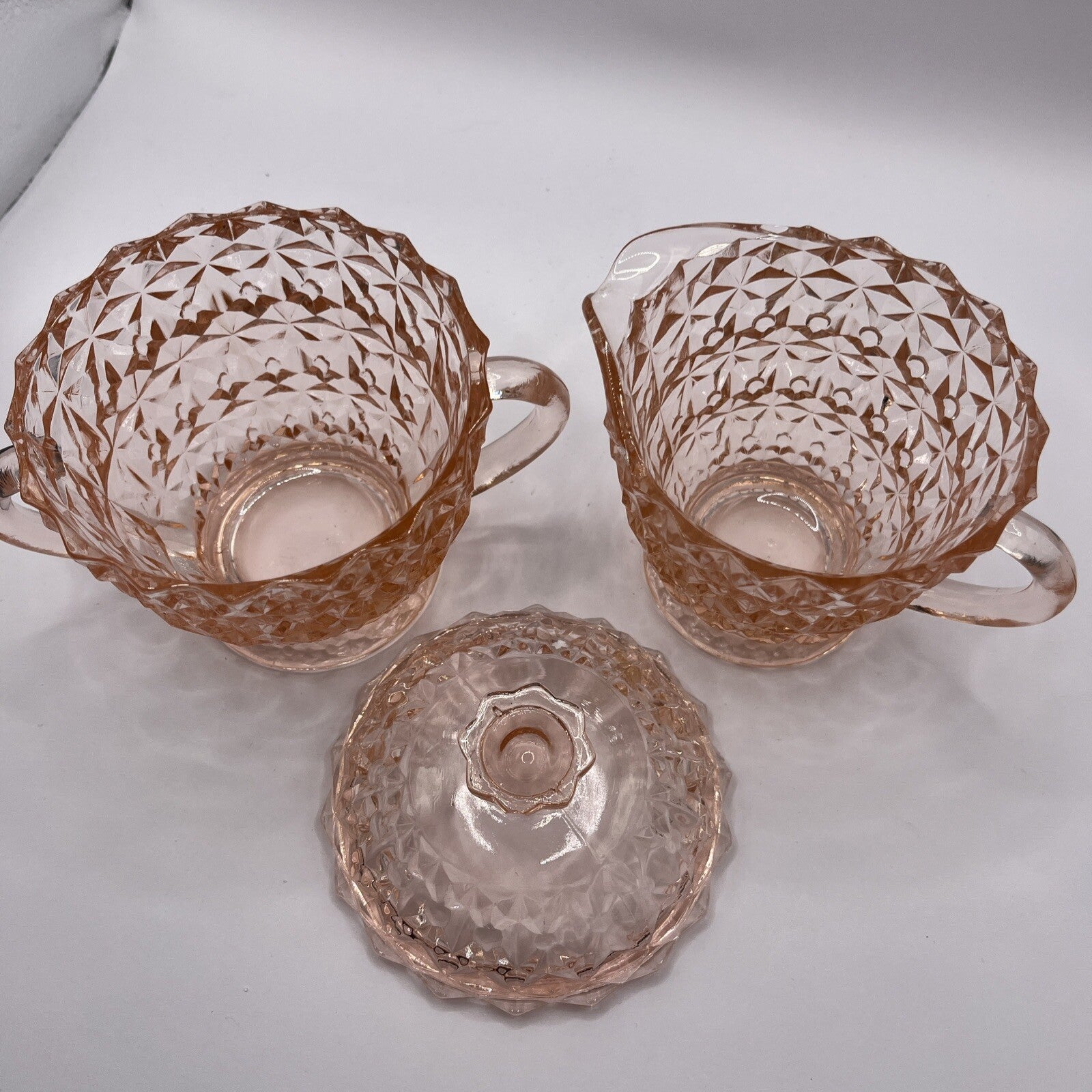 Buttons & Bows Creamer & Covered Sugar