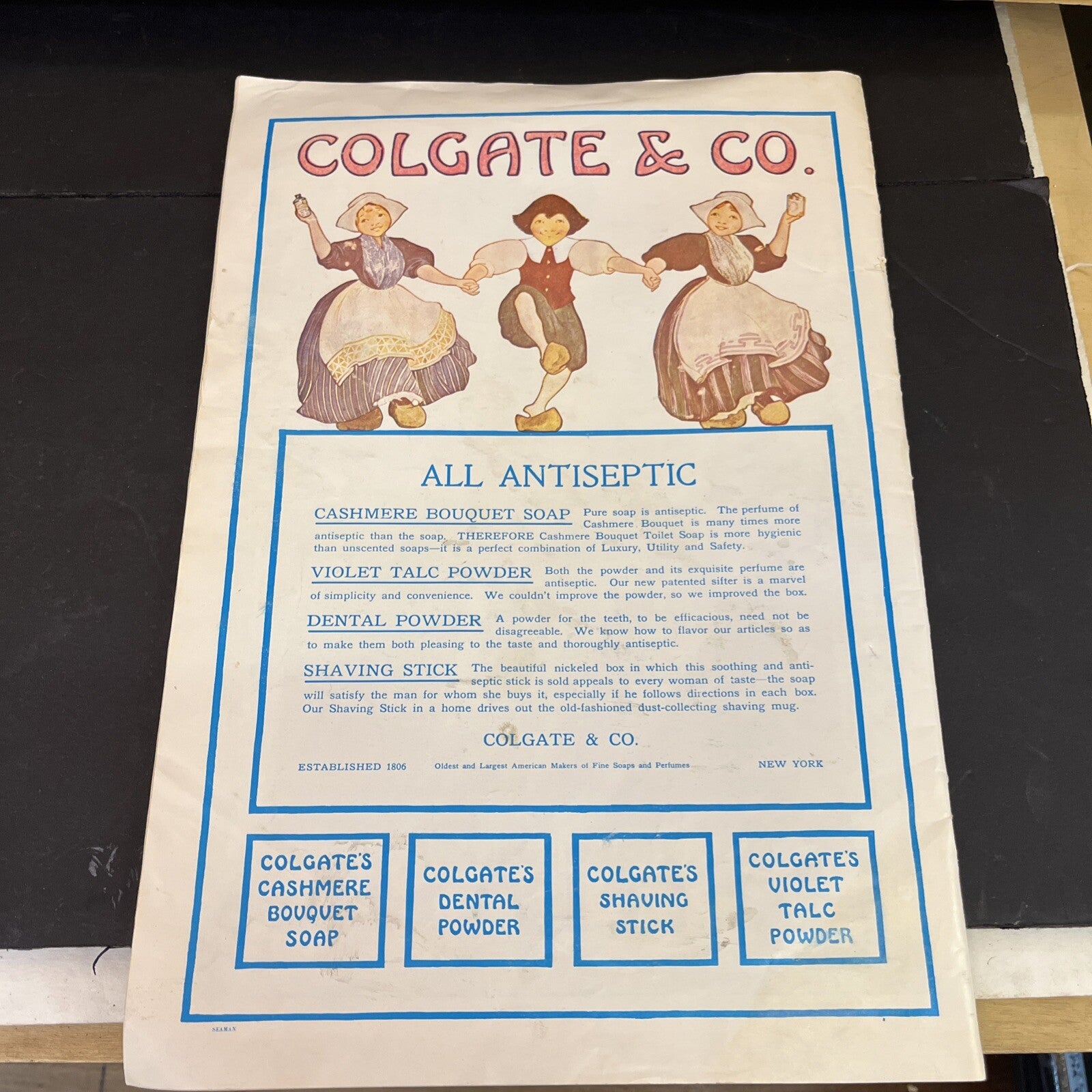 Rare Antique Orig VTG 1905 Woman's Home Companion Ladies Magazine