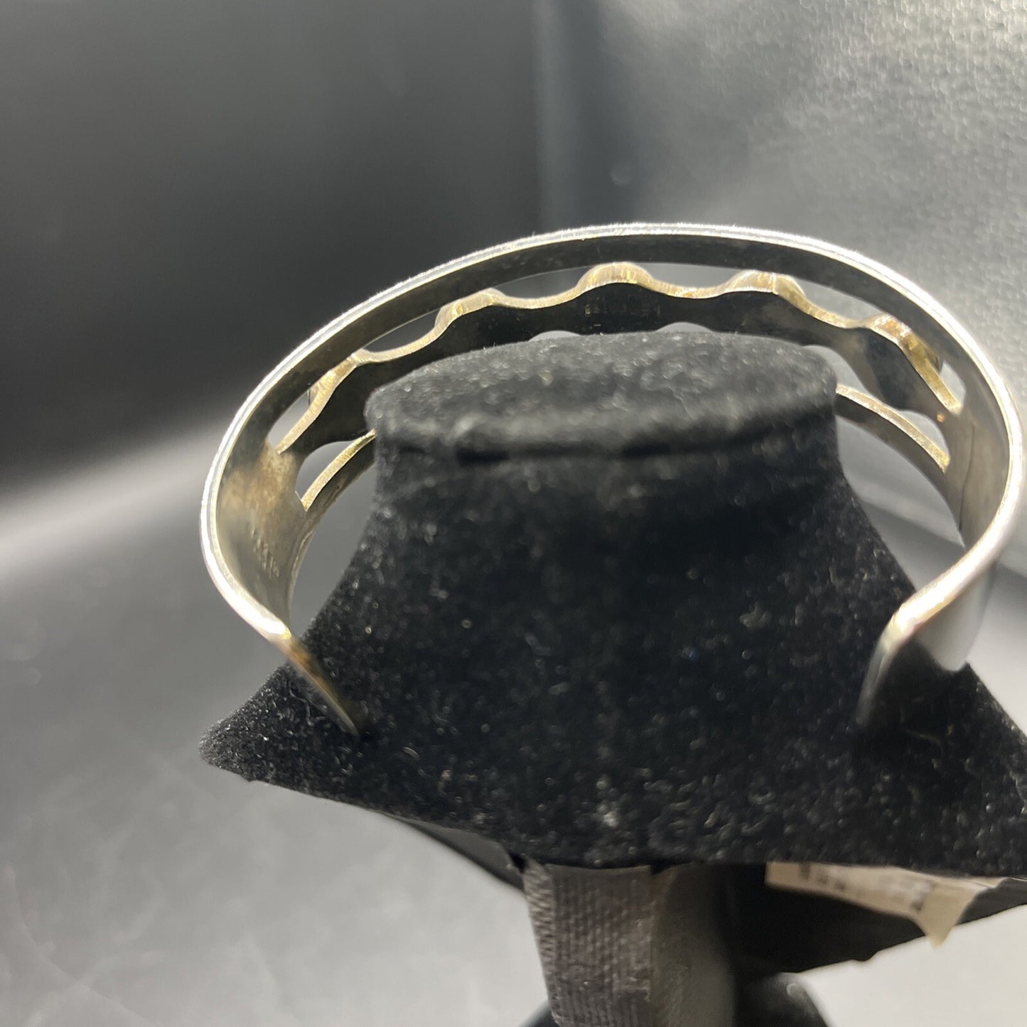 Mexican Silver Cuff Bracelet Sterling Silver 925