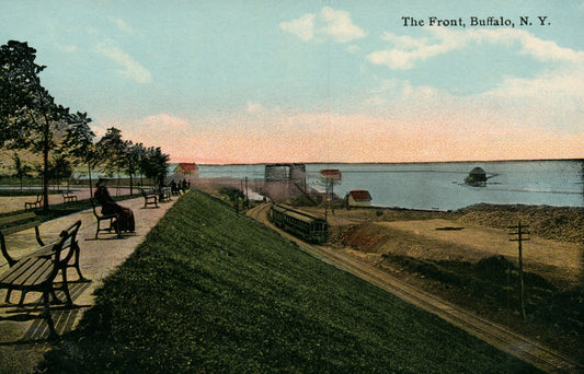 The Front Buffalo New York NY Postcard