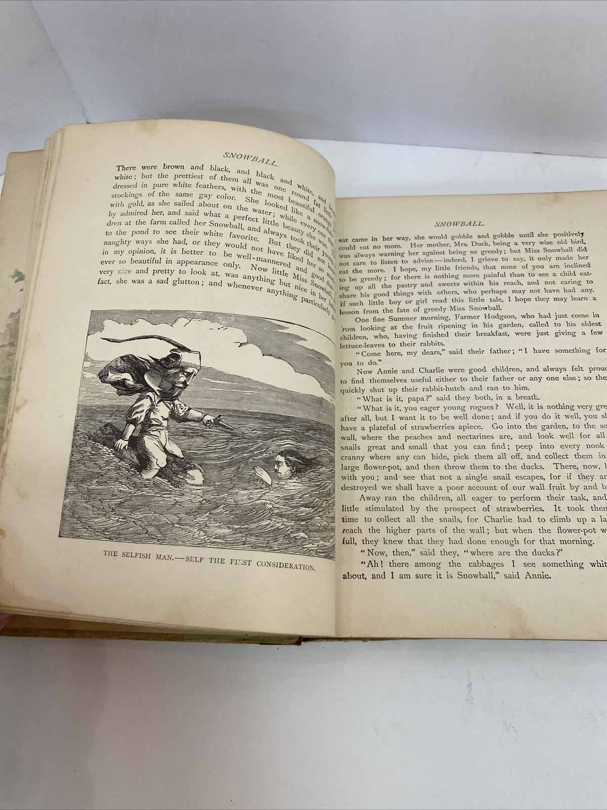 Rare 1890's Vintage Happy Darlings Childrens Book DeWolfe Fiske & Co Boston
