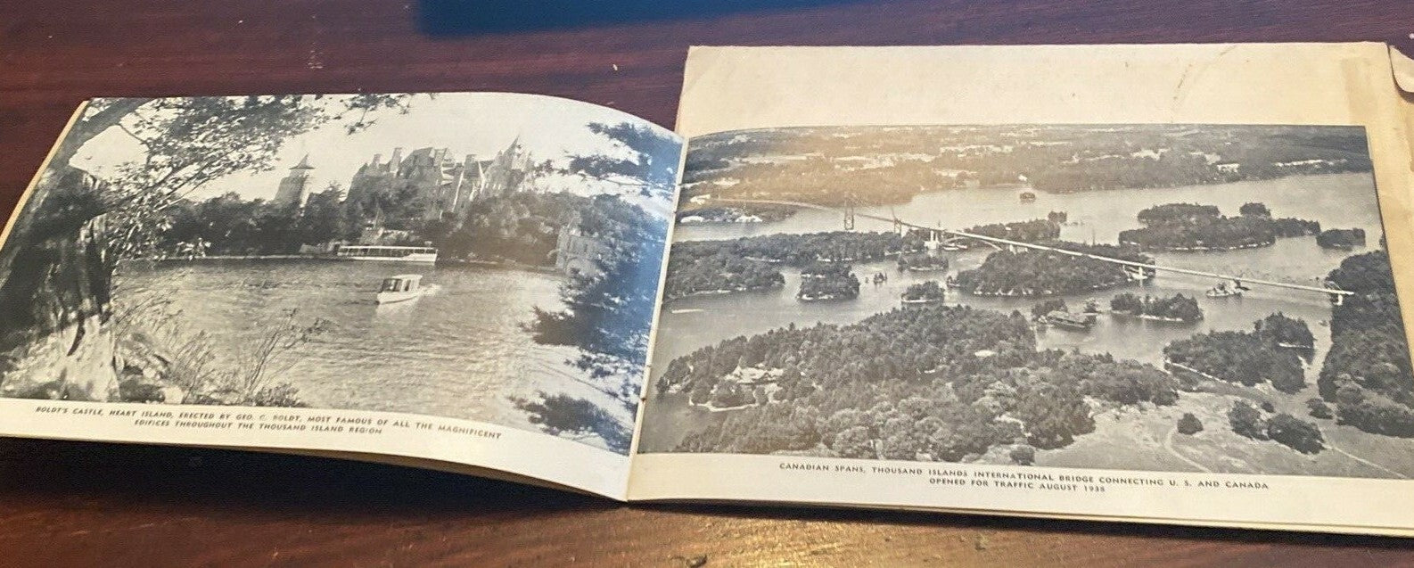 Vintage Thousand Islands New York State Canada Pullman's Castle Rest 