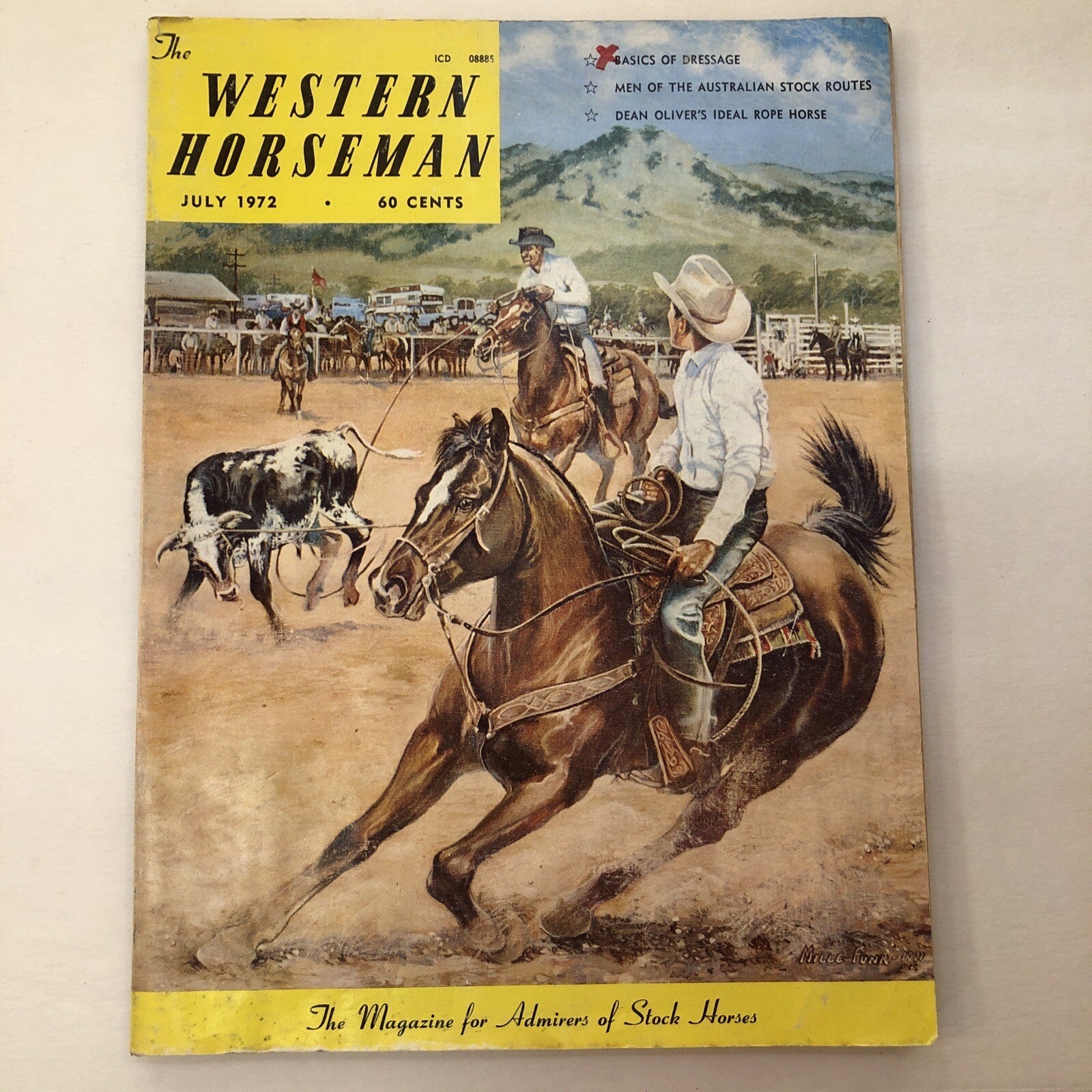 Lot of 3 The Western Horseman Magazine July 1972 Jan 1979 and Jan 1986