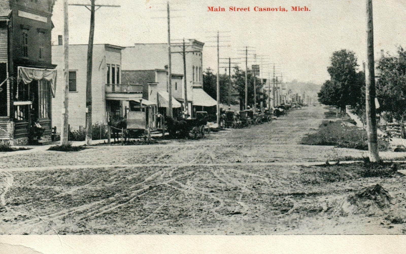 Main Street Casnovia Mich Michigan MI