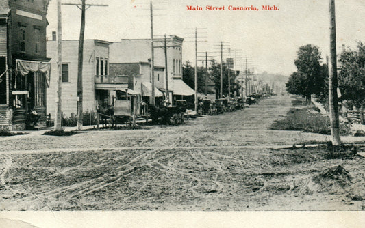 Main Street Casnovia Mich Michigan MI