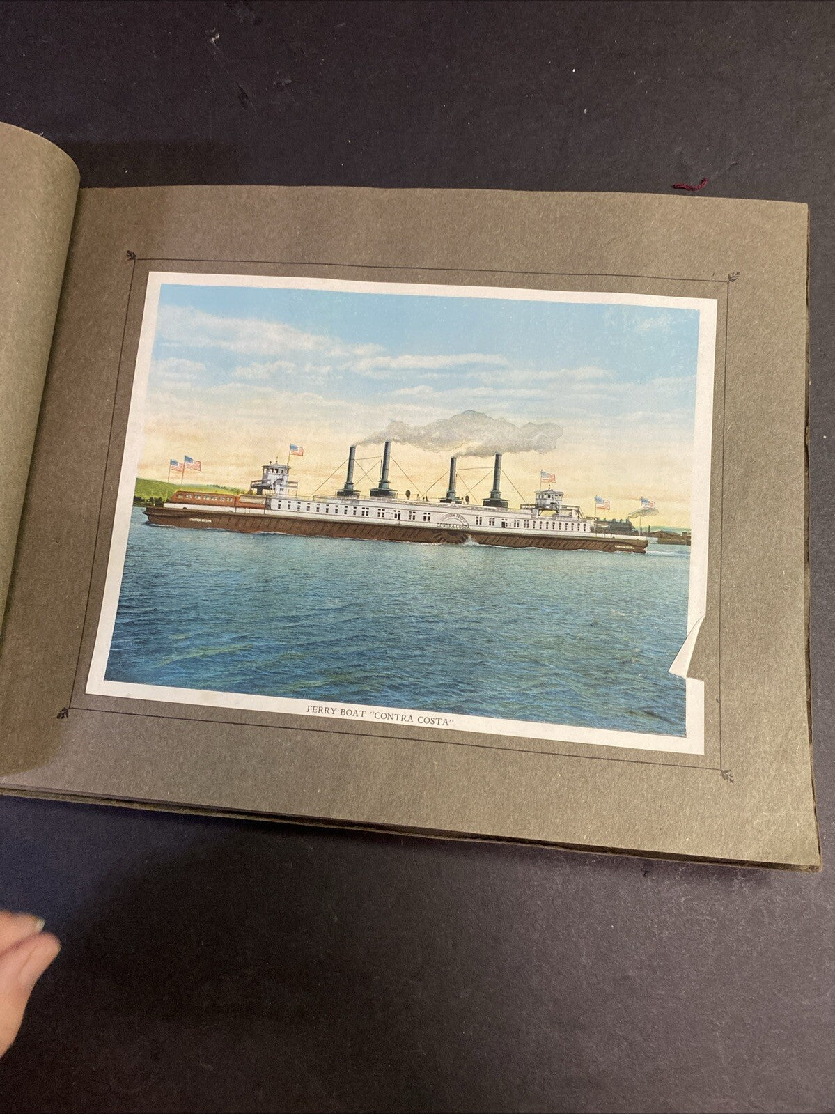 Antique The Shasta Route Along the Southern Pacific Railroad Pictorial Book 1915