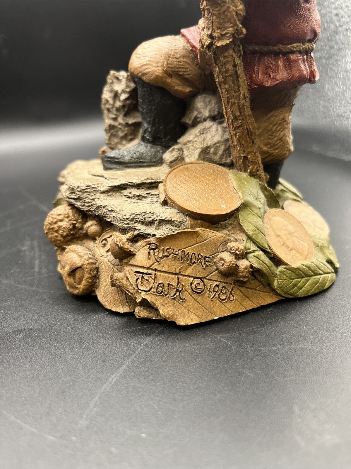 Tom Clark Gnome Rushmore Signed #1159 Edition #29 Mountain Man 7.25" COA