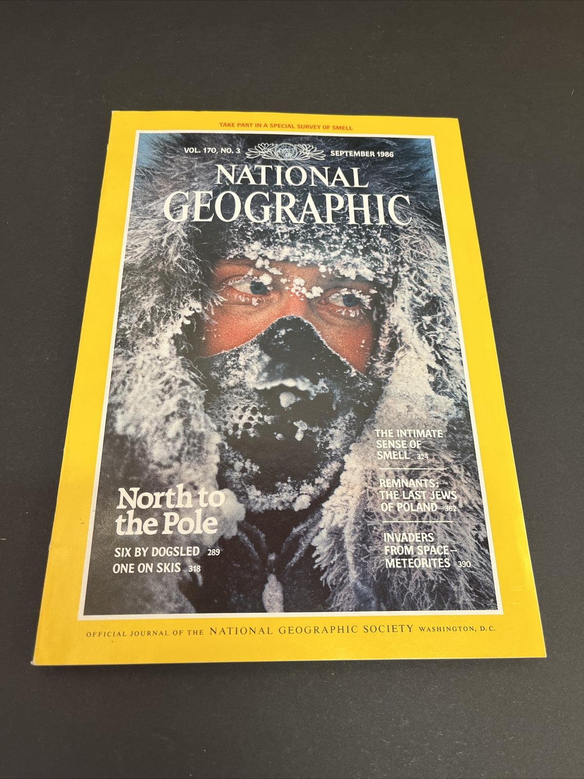 September 1986 National Geographic North to the Pole