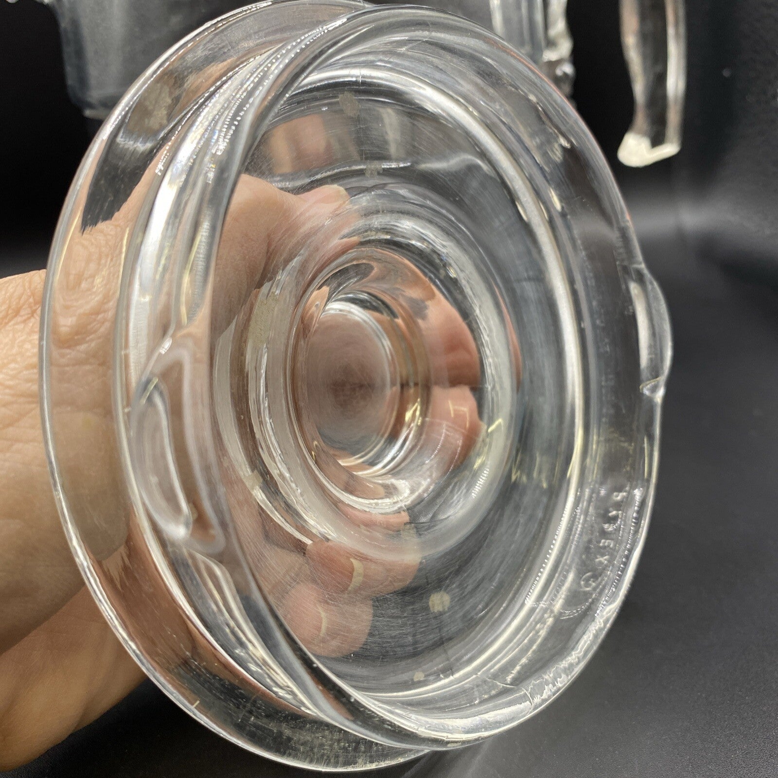 Vintage Pyrex 7756-B Flameware Glass Percolator Coffee POT AND LID ONLY 6 Cup