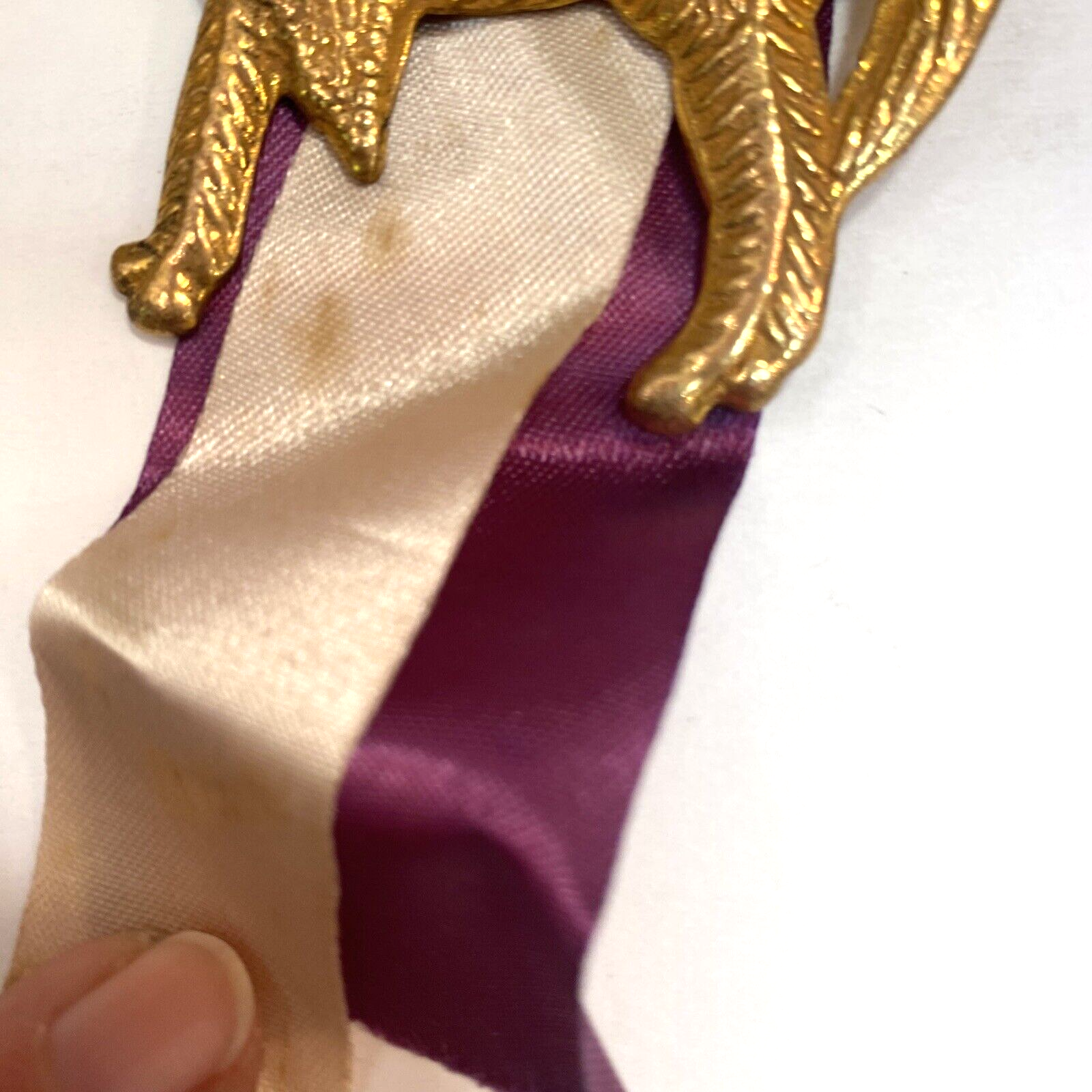 RARE 1 3/4" Vintage Gene Autry and Champ Western Hollywood Pin with Horse