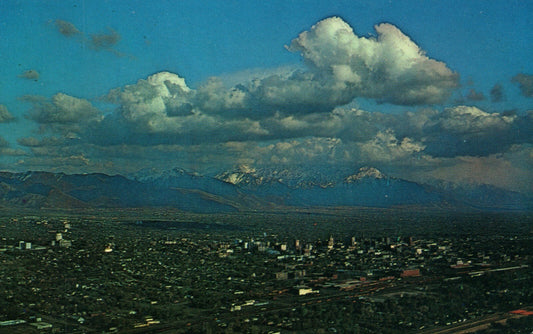 Air View Of Salt Lake City SL 117 UT Utah Postcard