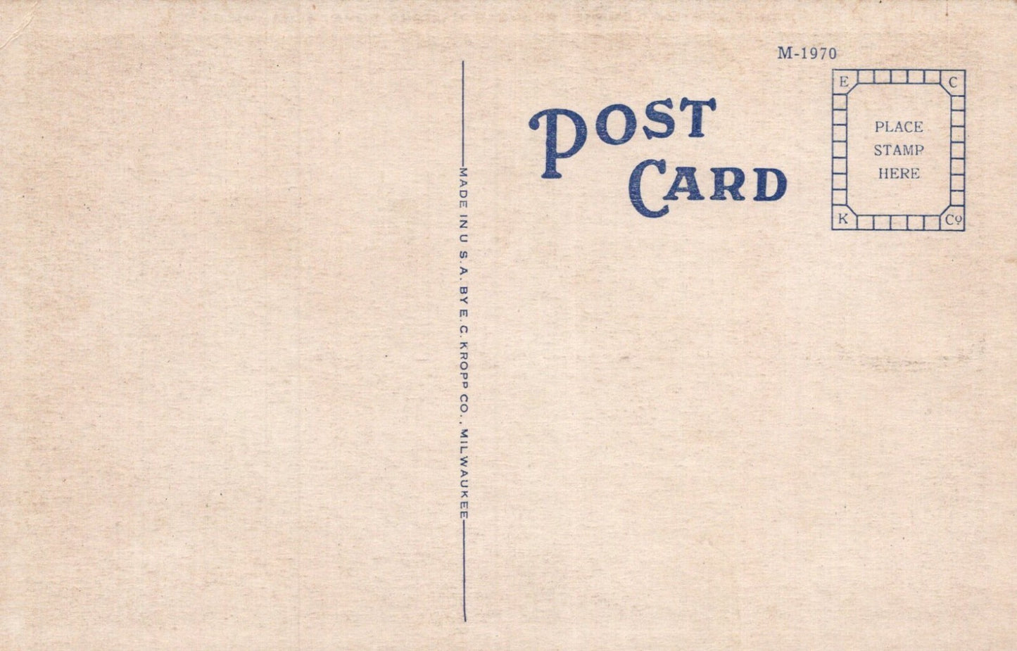 Real Photo Main Reception Lounge Masonic Home Alma MI Michigan M-1970 Postcard