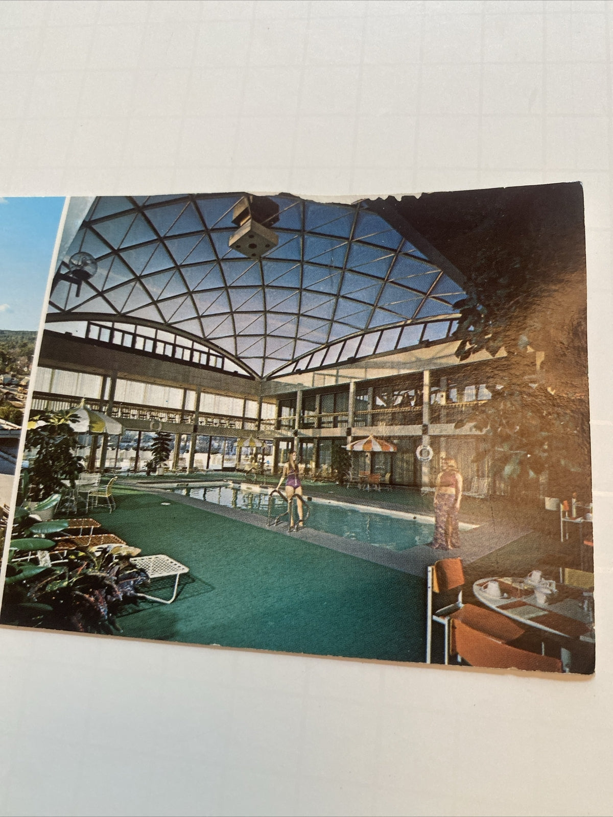 Colonial Hilton Inn Berkshire Common Pittsfield Massachusetts MA Panoramic