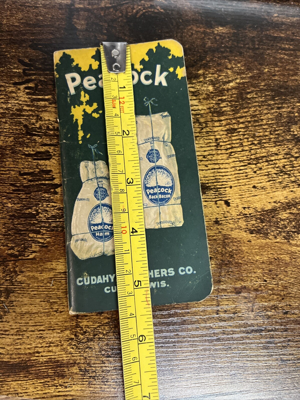 1920 Peacock Booklet Tablet