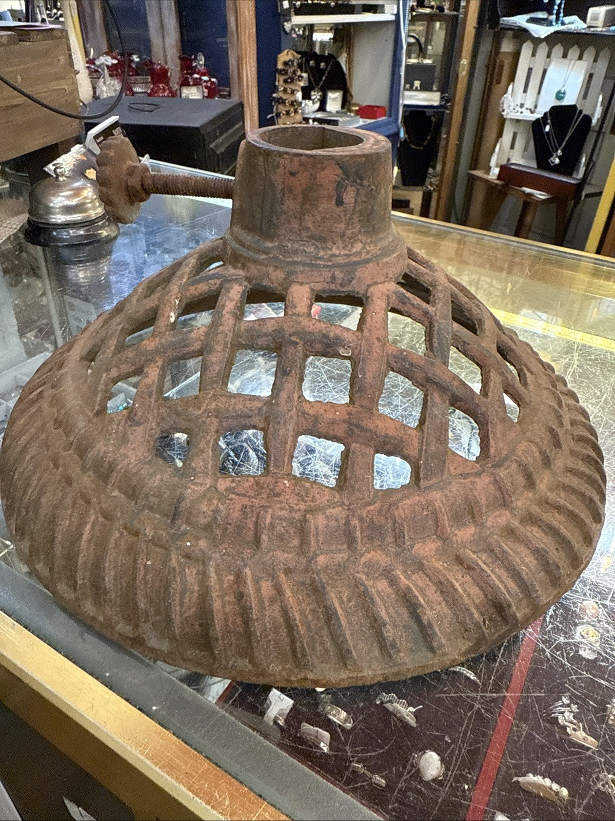 Antique/Vintage Art Deco Cast Iron Christmas Tree Stand