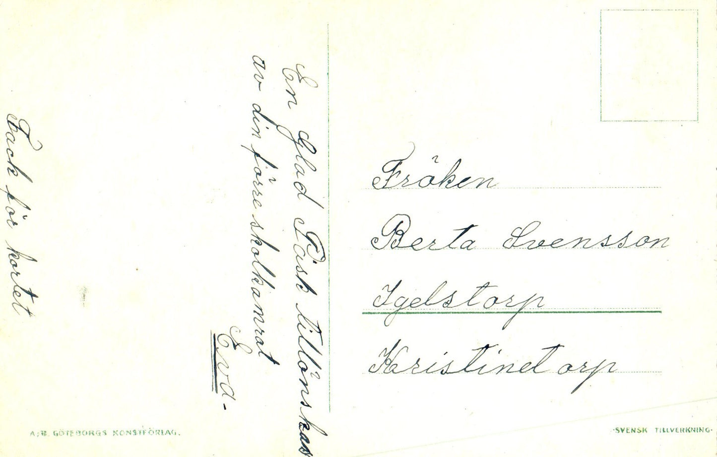 Glad  Pask E E n  Artist Girl Mother Flower Easter vintage postcard