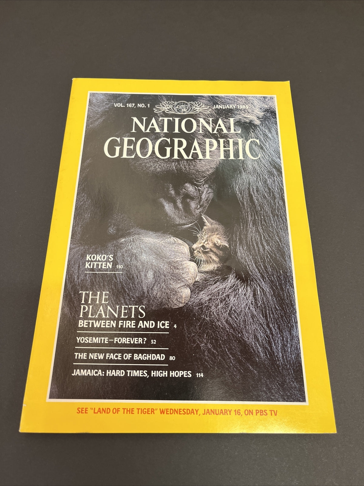 January 1985 National Geographic The Planets Between Fire and Ice
