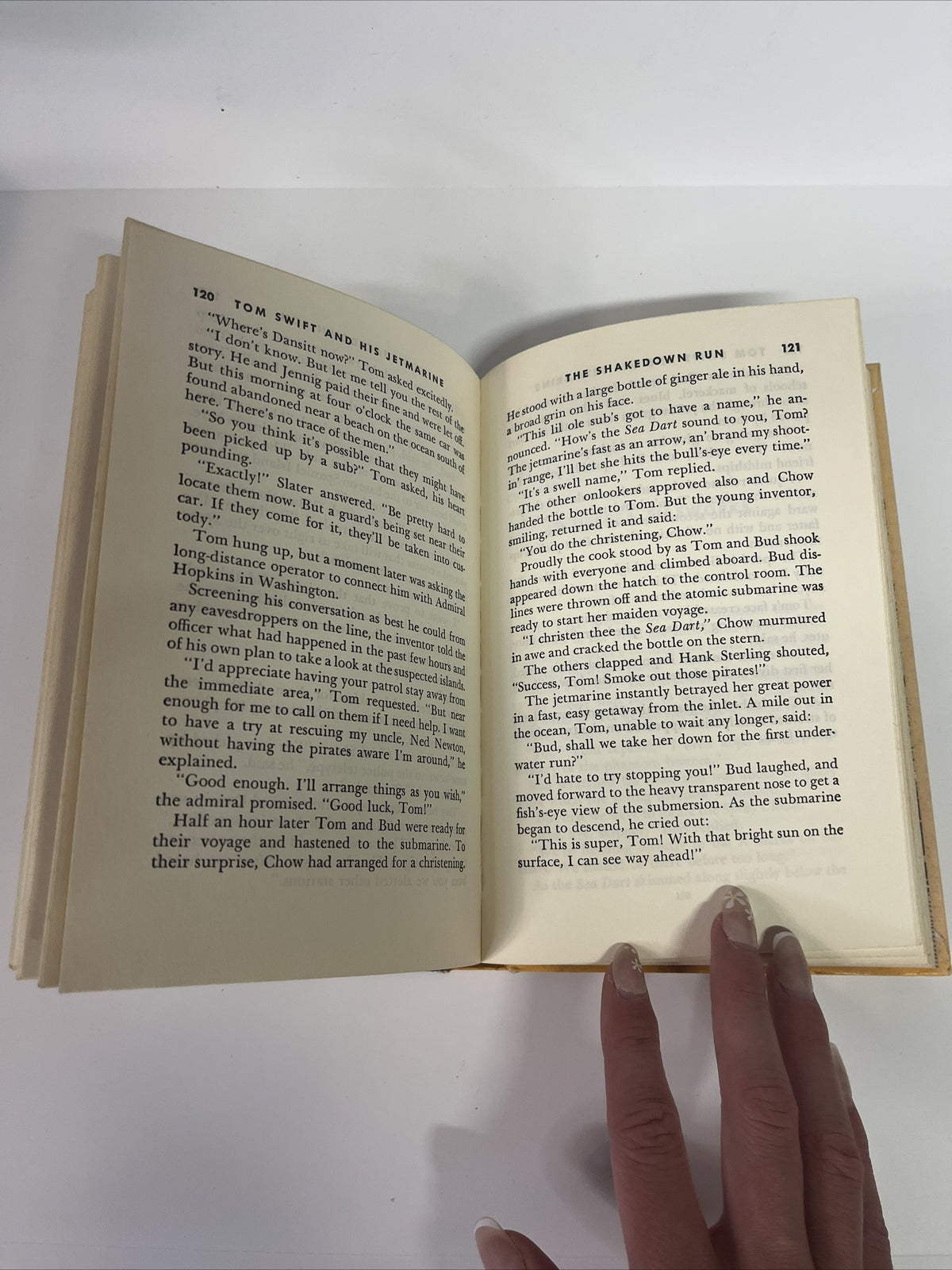 Tom Swift and His Jetmarine by Victor Appleton II 1954 Grosset & Dunlap HB