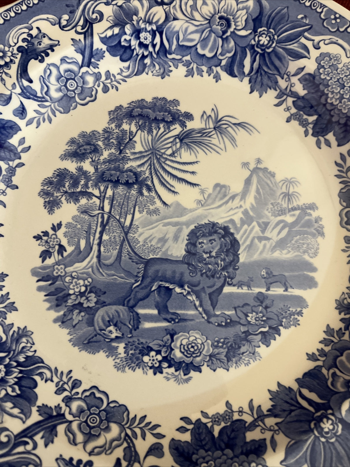 SPODE BLUE ROOM COLLECTION SERIES "Aesops Fables" Comes With Plate Hanger