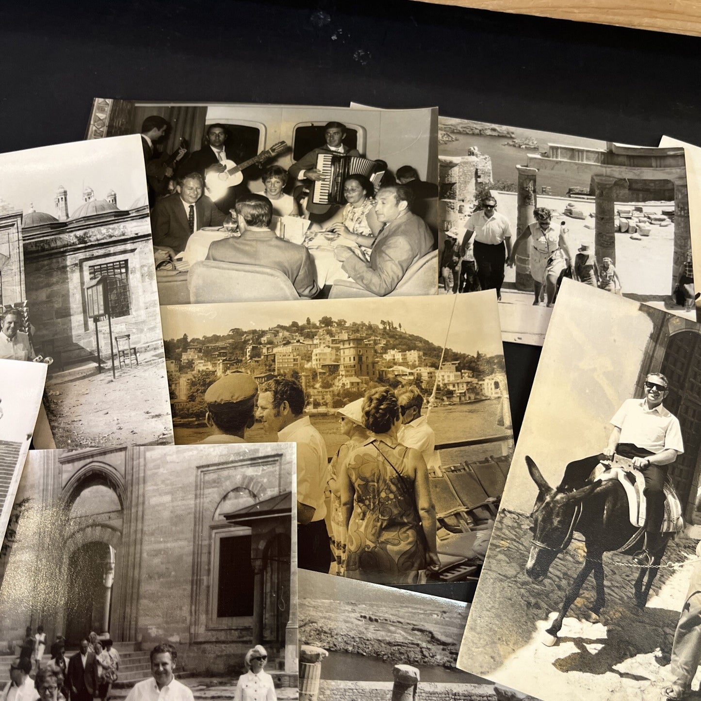 Vintage RPPC  Group Lot of 12 Real Photo Postcards