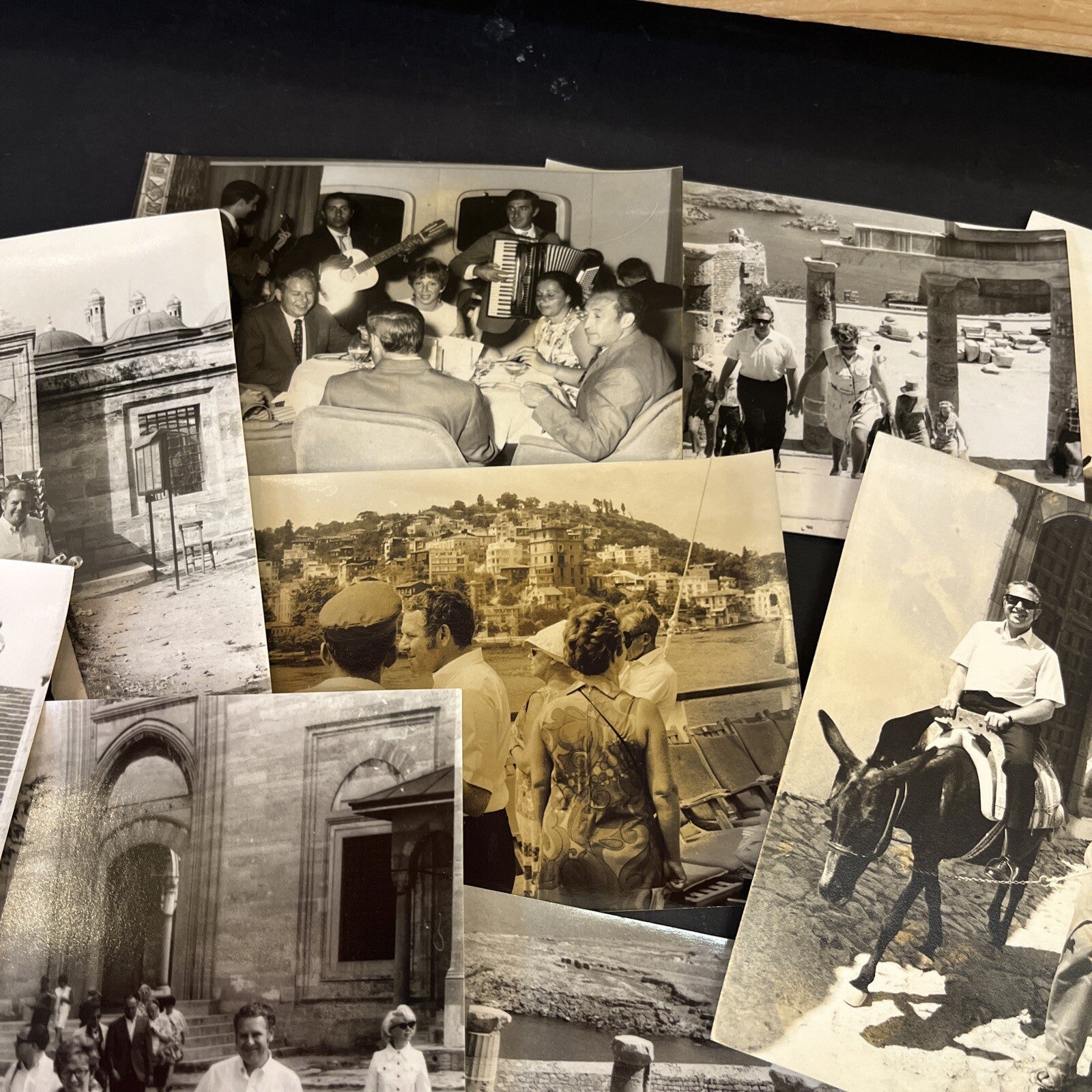 Vintage RPPC  Group Lot of 12 Real Photo Postcards