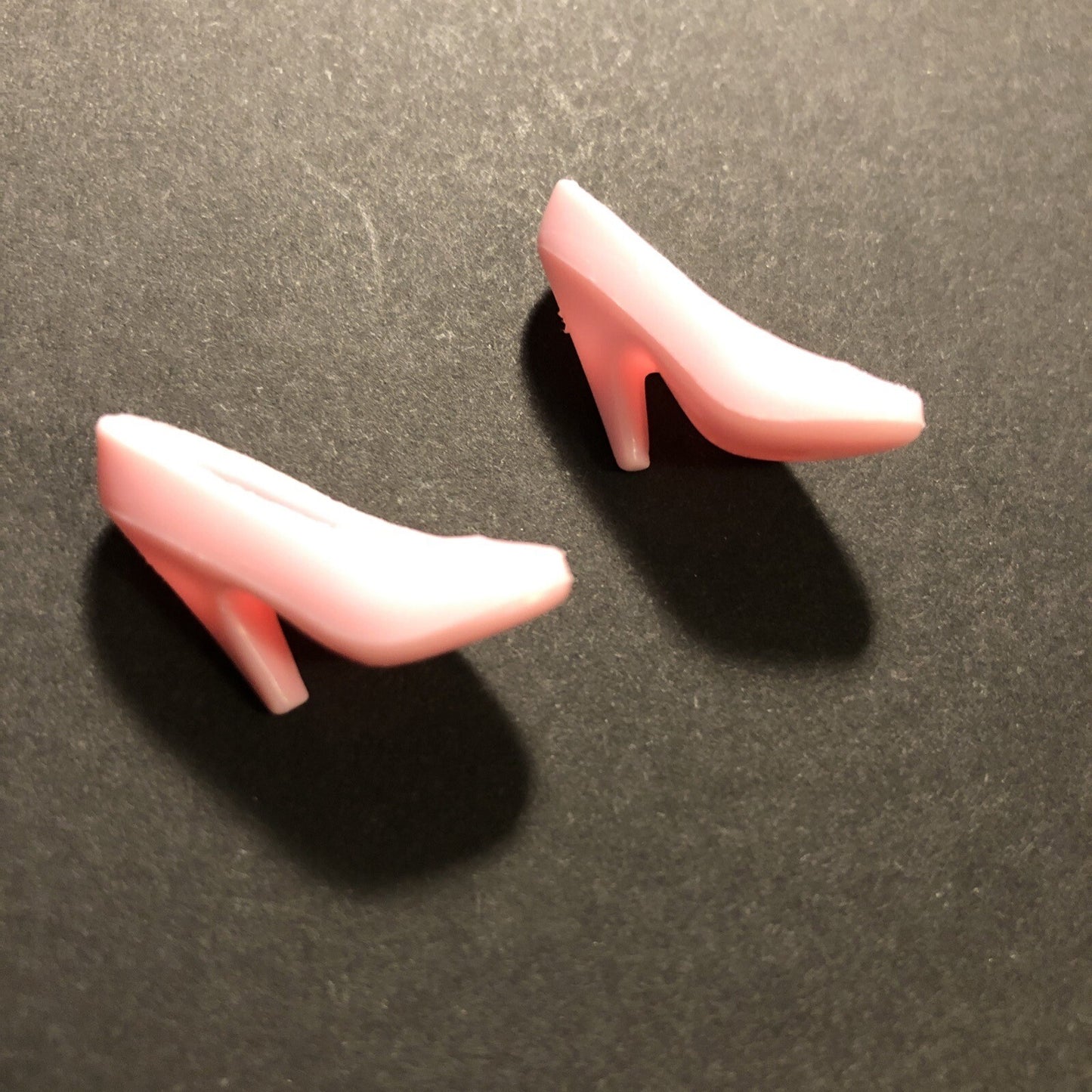 Barbie Doll Pink Closed Toe High Heel Shoes #2 - Indonesia