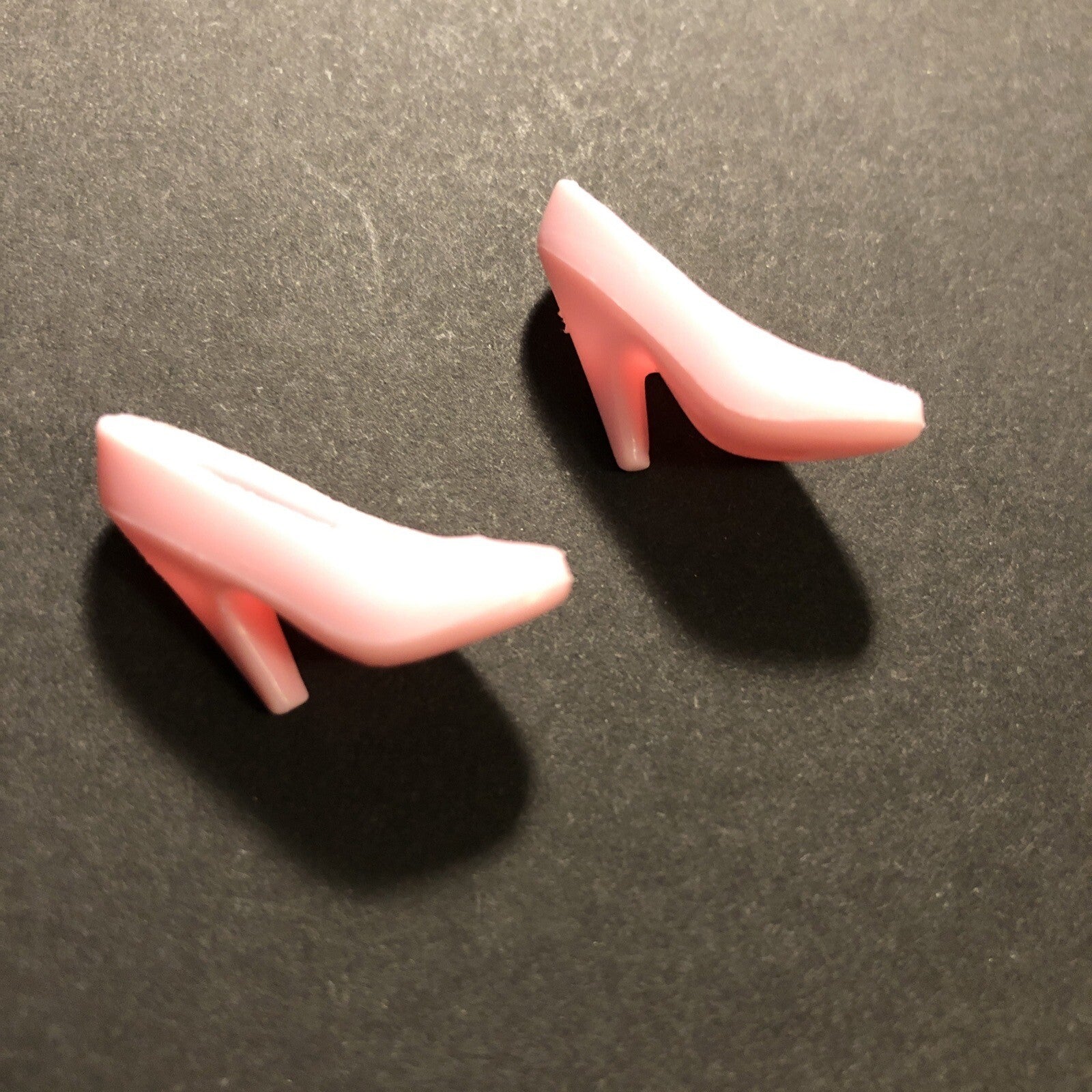 Barbie Doll Pink Closed Toe High Heel Shoes #2 - Indonesia