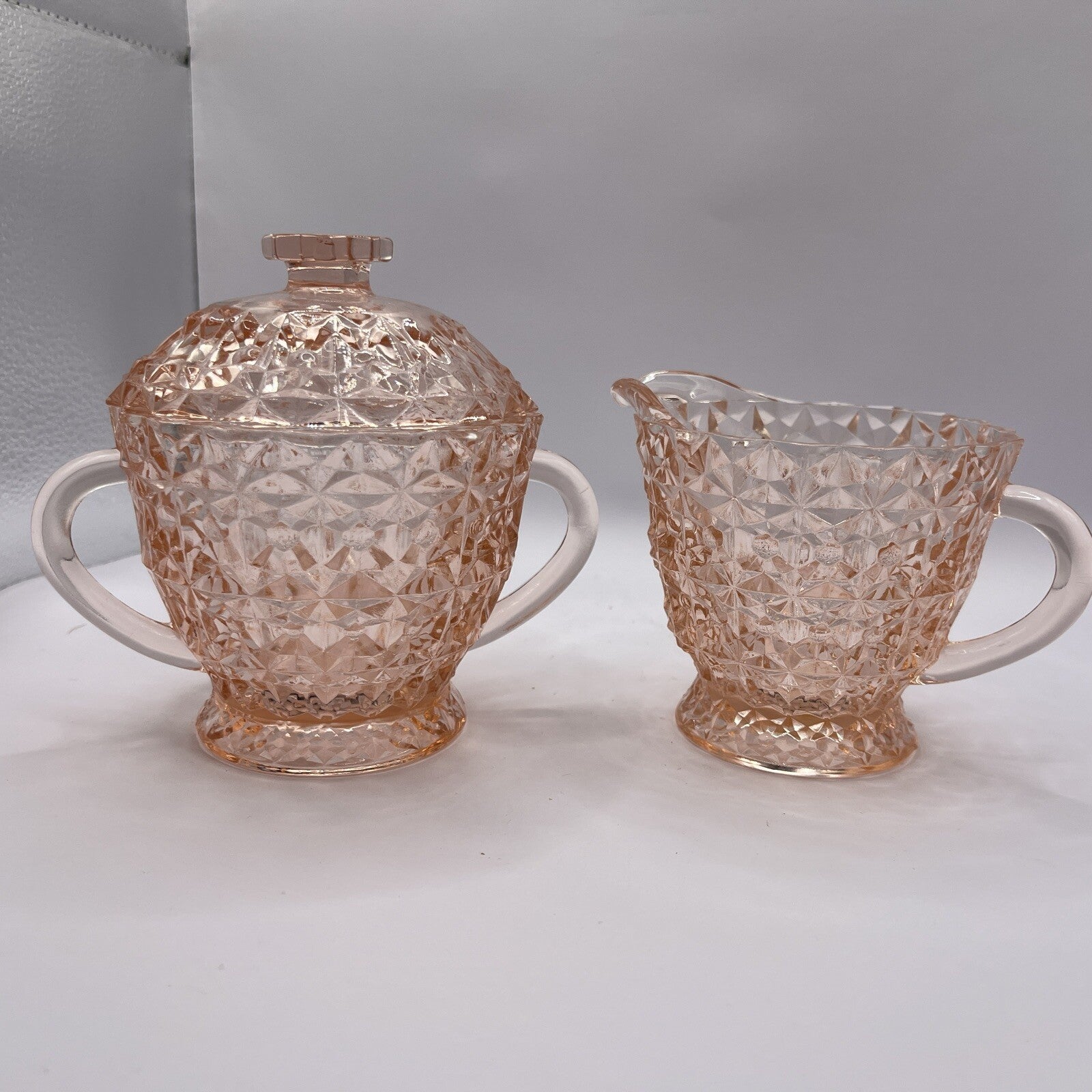 Buttons & Bows Creamer & Covered Sugar