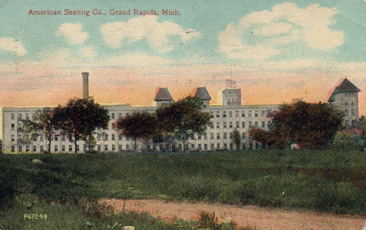 American Seating Co., Grand Rapids MI Mich. Michigan Postcard