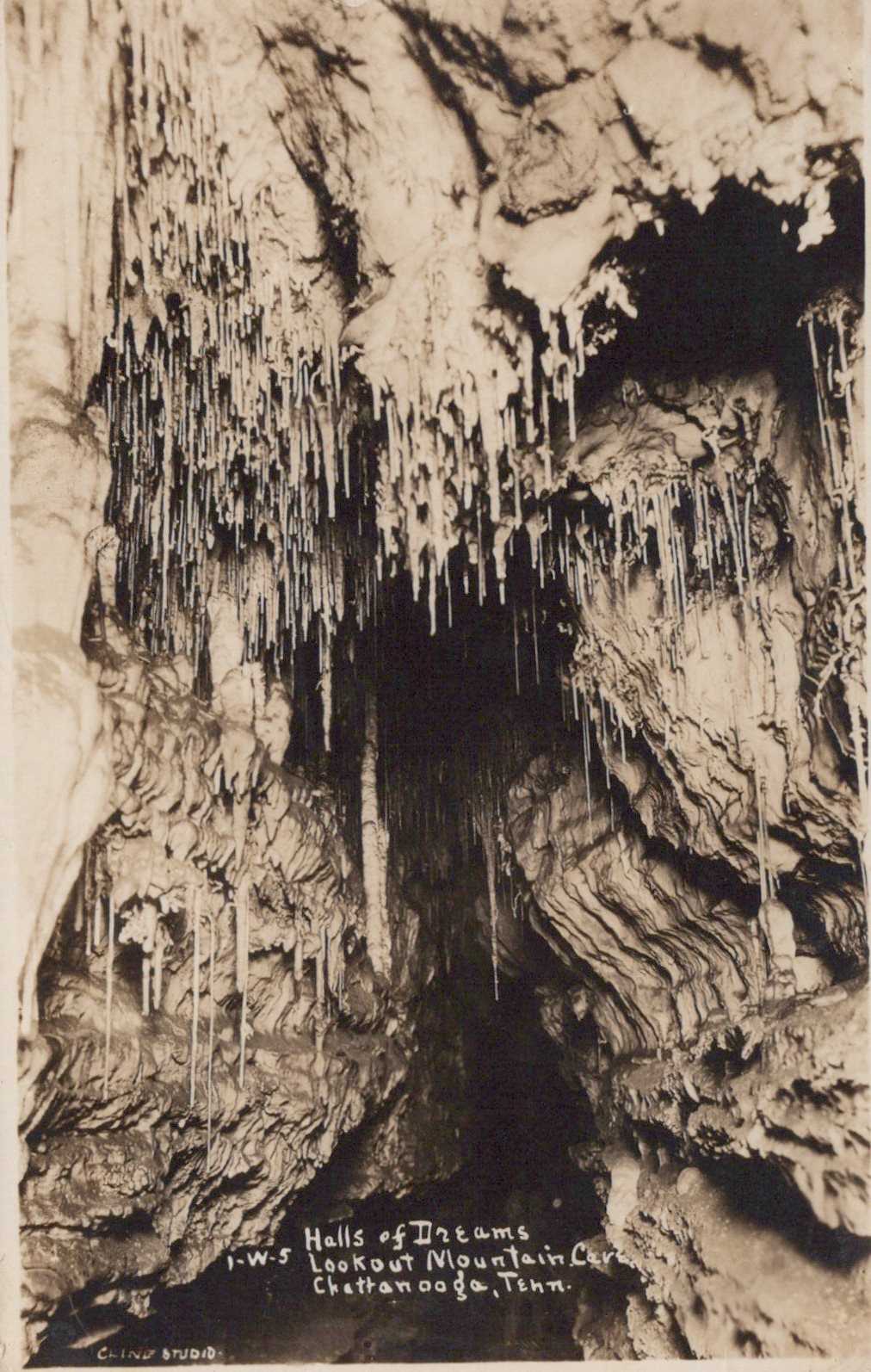 Real Photo Halls of Dreams Lookout Mountain Cave Chattanooga TN Tennessee PC