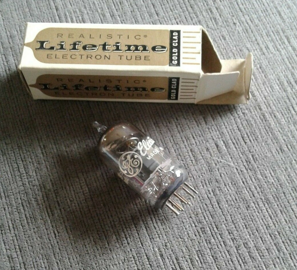 Vintage Realistic Lifetime 6U8A 6KD8 Electron Vacuum Audio Radio Television Tube