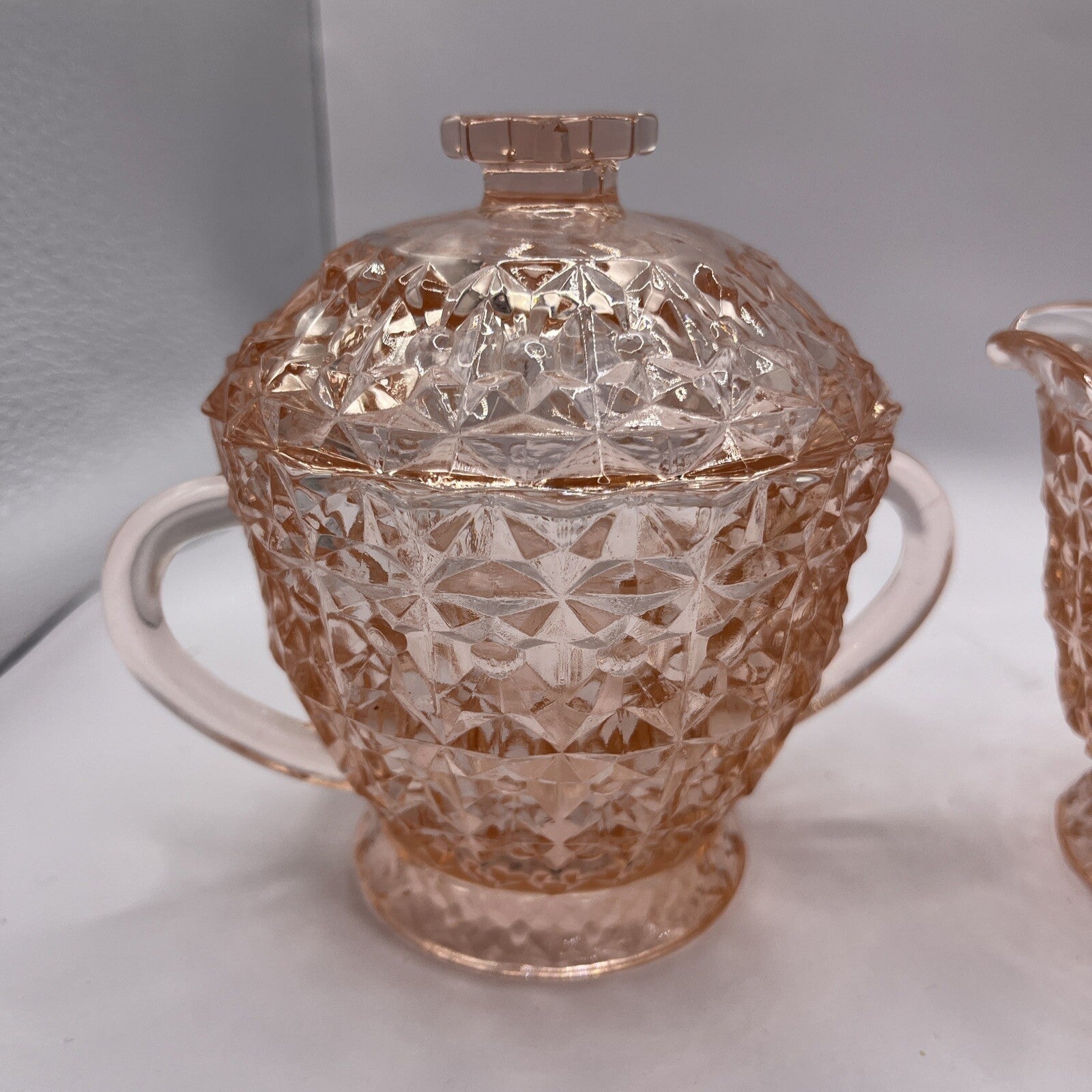 Buttons & Bows Creamer & Covered Sugar