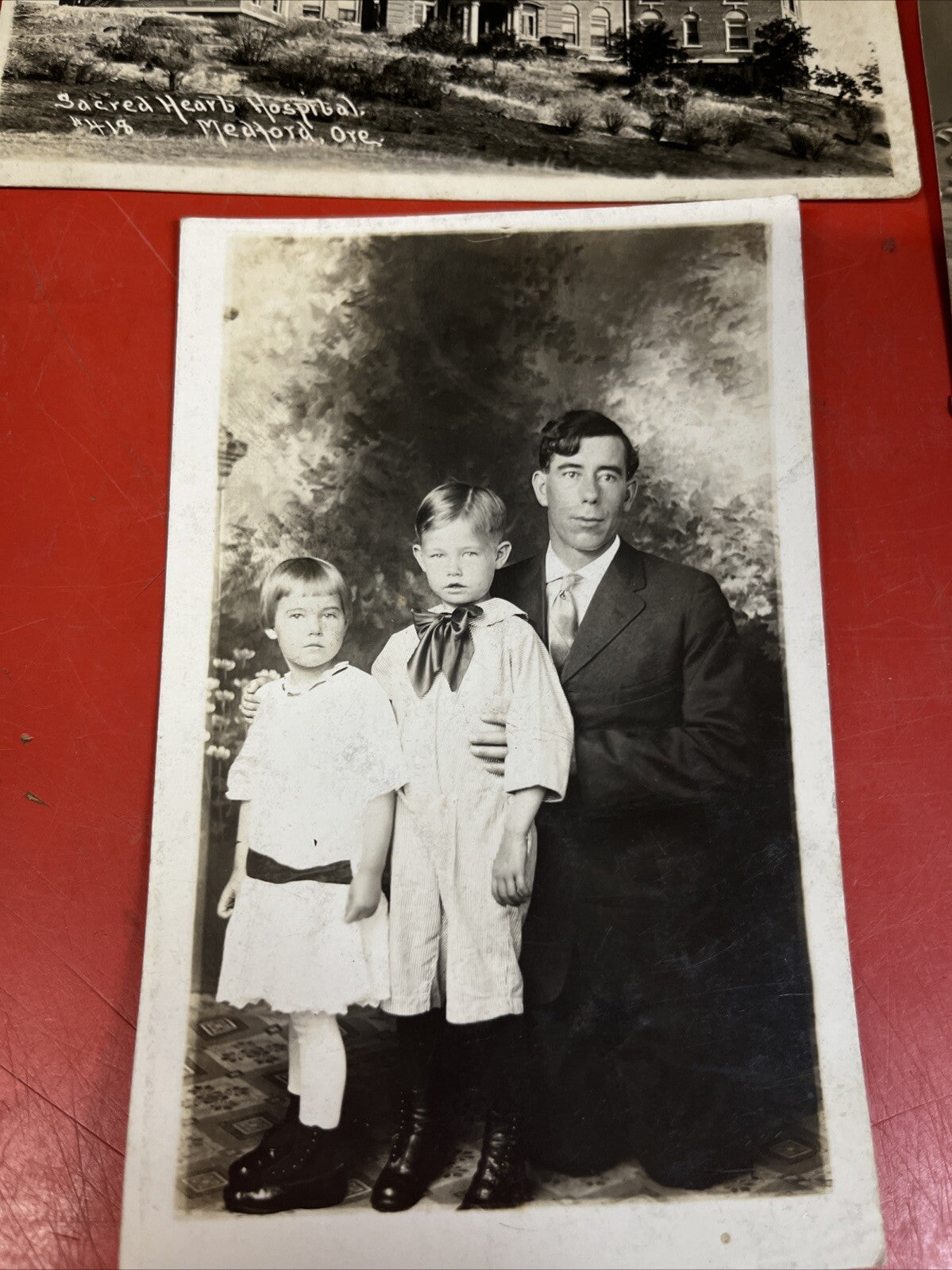 Lot of 5 RPPC Real Photo Postcards Homes Early 1900s ?