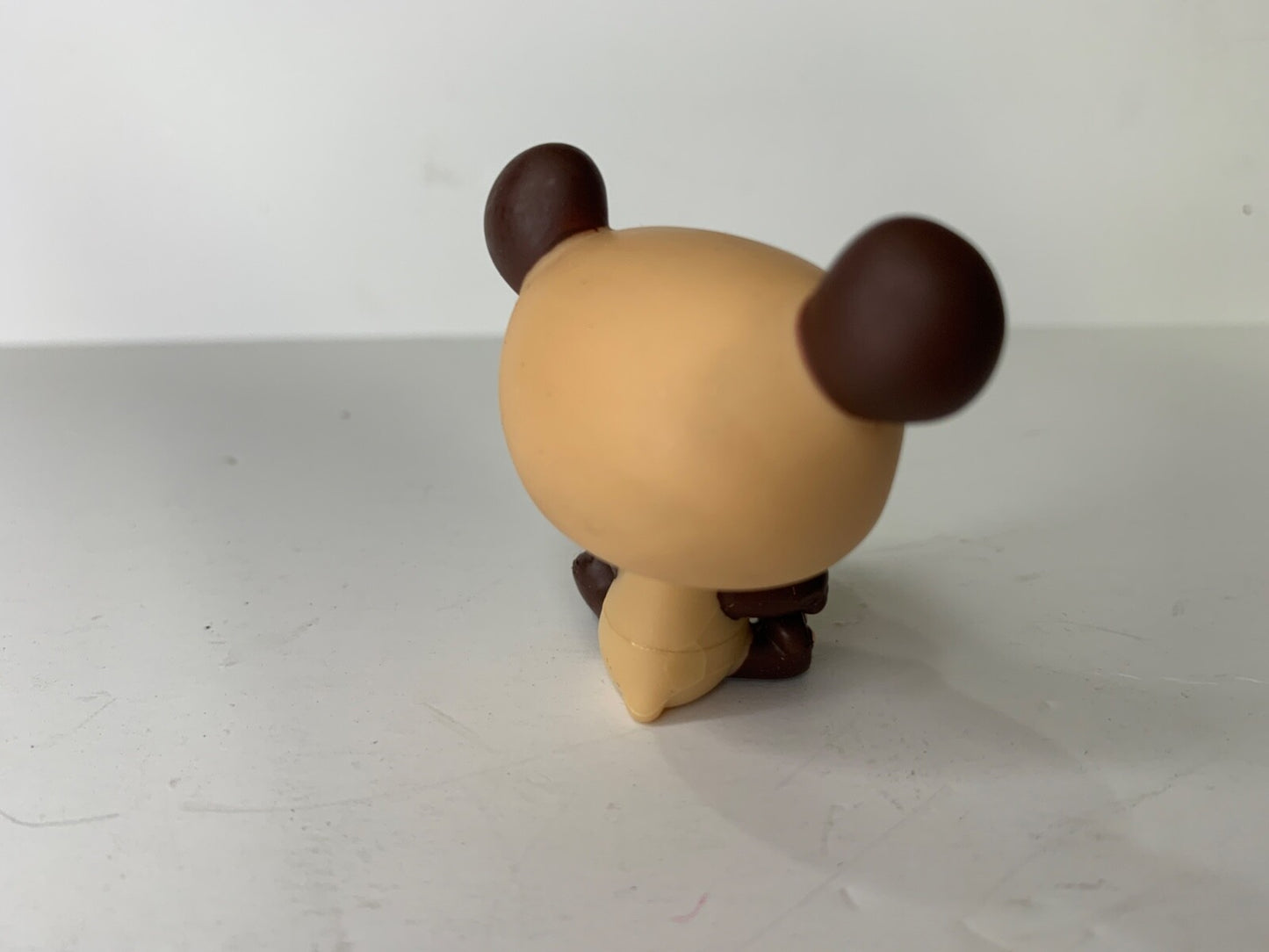 Littlest Pet Shop #574 Brown Panda Bear Authentic LPS Animal Figure