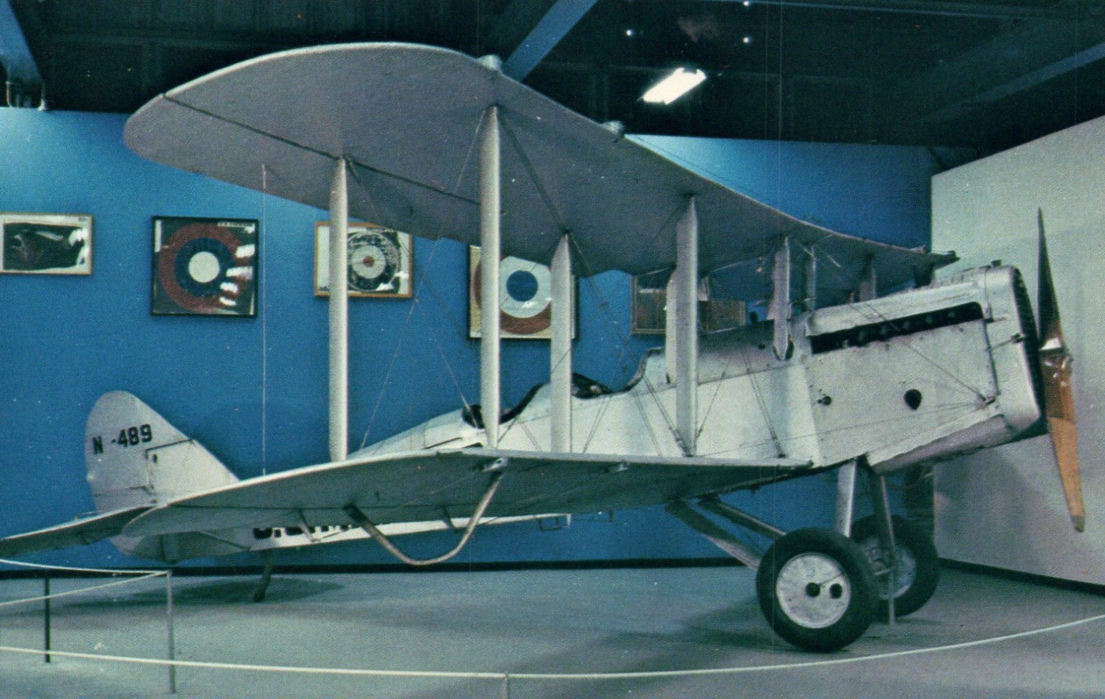 DeHavilland D.H 4 Airplane Postcard
