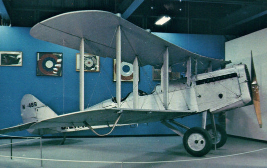 DeHavilland D.H 4 Airplane Postcard