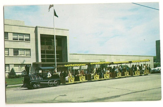 Russell Museum Helena Montana Sightseeing Railroad Train RR Postcard C-1777