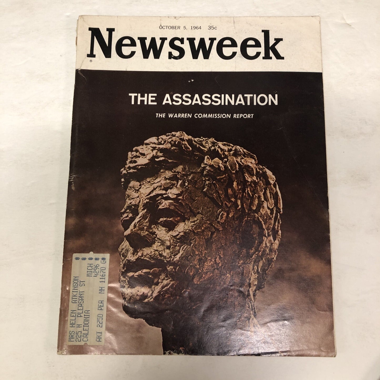 Lot of 4 Vintage Newsweek Magazines Kennedy President Assassinations JFK RFK