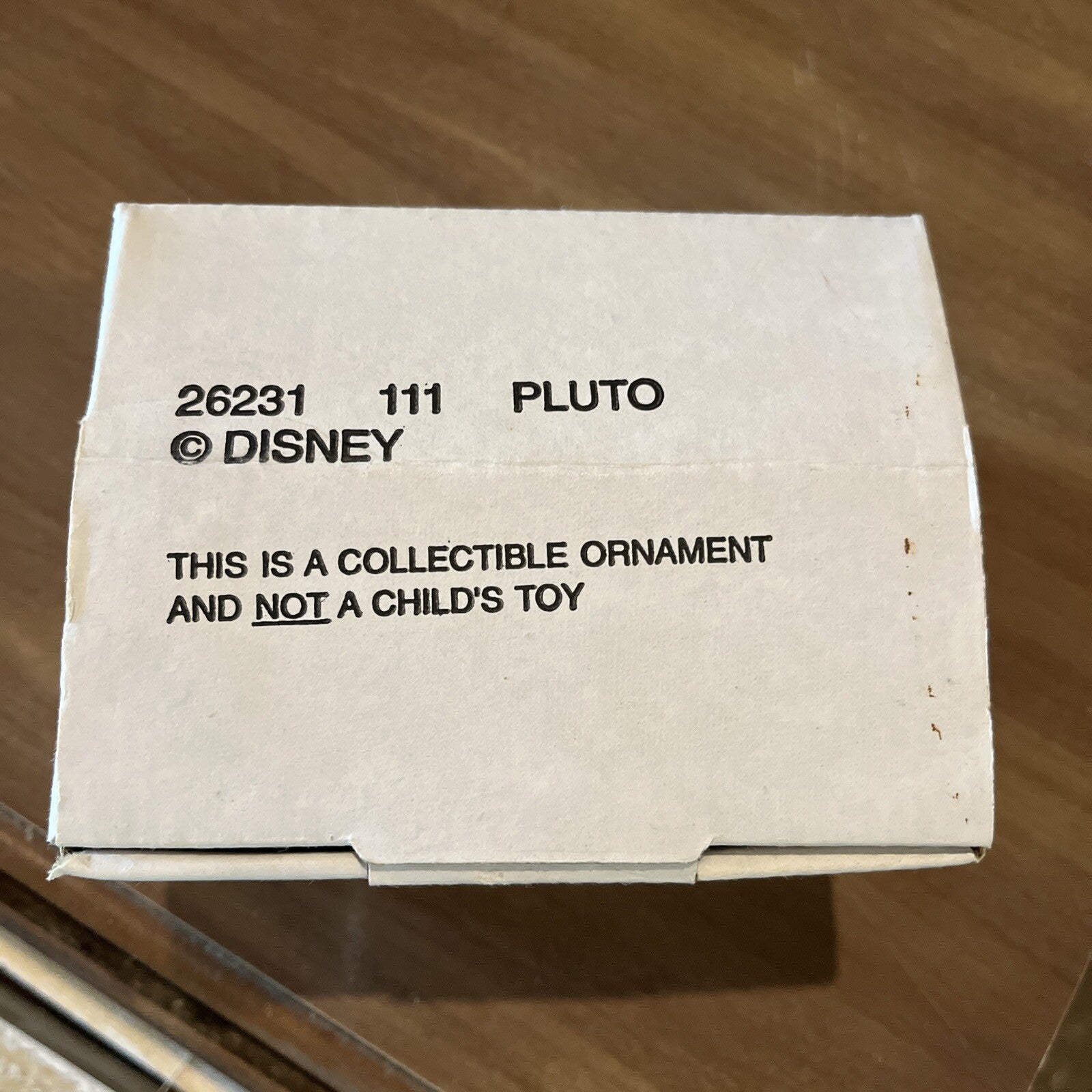 Pluto Disney Character Ornament - Disney Xmas Christmas Ornament New Grolier