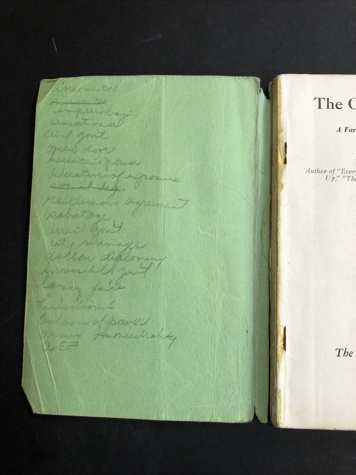 The Cannibal Queen Farce Comedy in Three Acts booklet c1944 Heuer Publishing Co