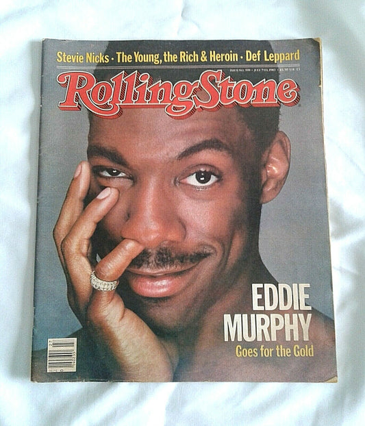  Rolling Stone Magazine Issue 399 July 7th 1983 Eddie Murphy Goes Gold Vintage