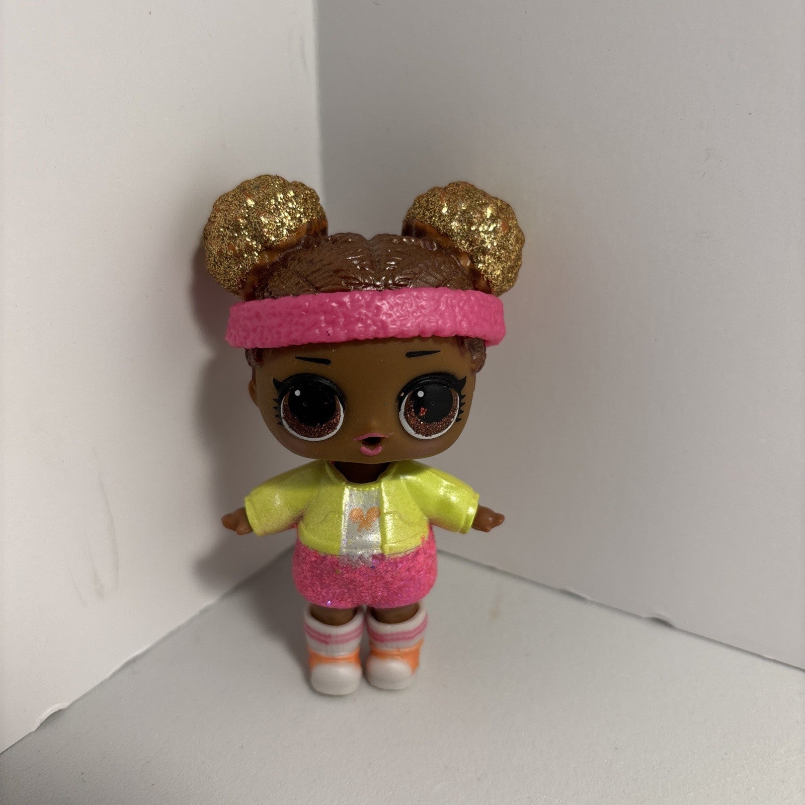 LOL Surprise Doll - Court Champ Glam Glitter Metallic Pink Headband & Shorts
