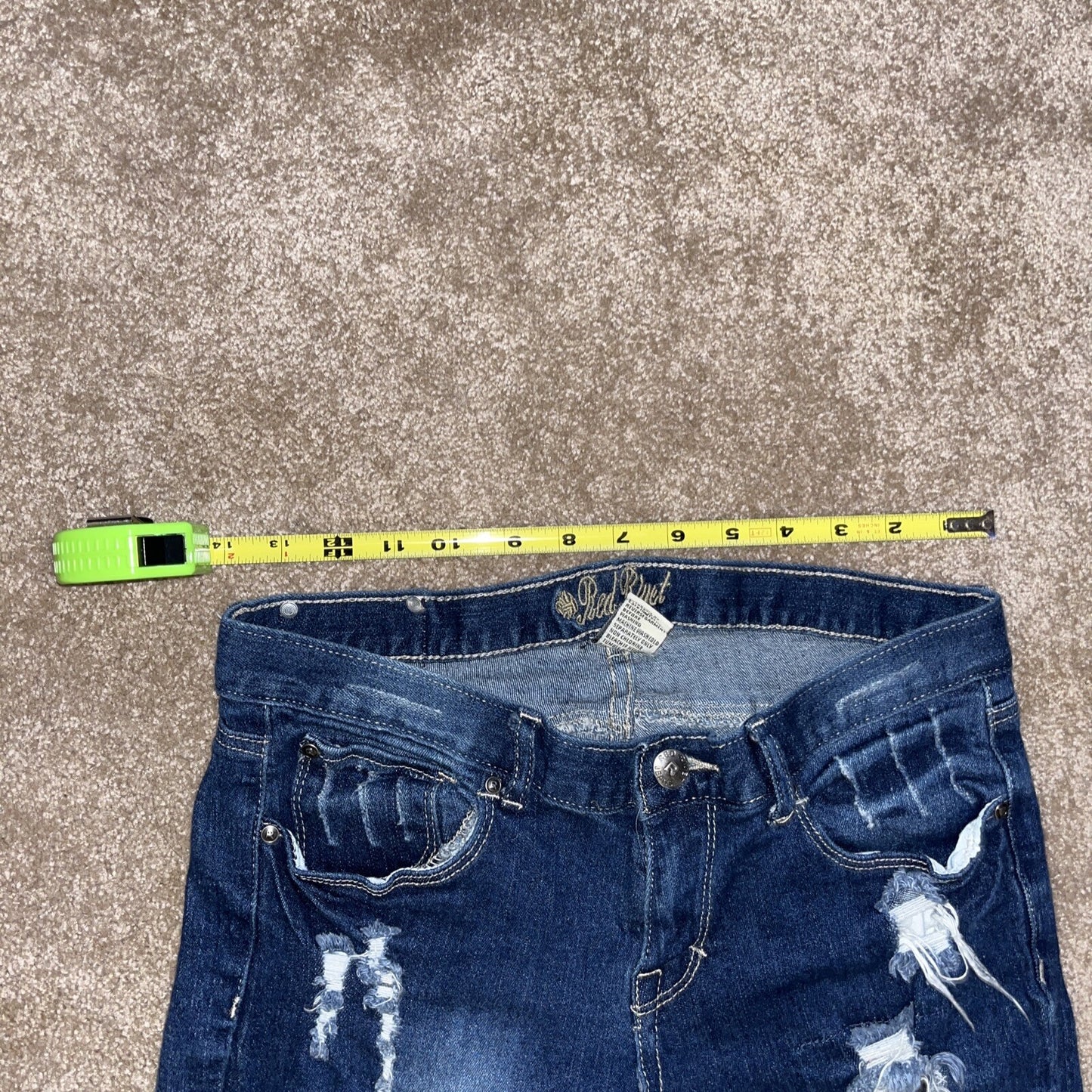 RED RIVET WOMENS JEANS CAPRIS PANTS SIZE 9